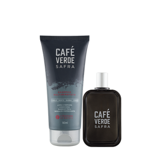 Duo Shampoo Multibeneficio e Colônia Café Verde Safra